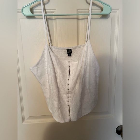 NWT Wild Fable Lace Corset Style Top - Picture 1 of 3